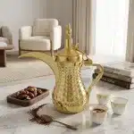 1L Gold Coffee Kettle - Elegant Design for Your Morning Ritual