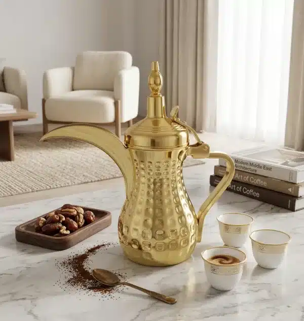 1L Gold Coffee Kettle – Elegant Design for Your Morning Ritual - Bait Baitk Lebanon