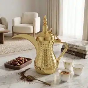 فنجان قهوة ذهبية