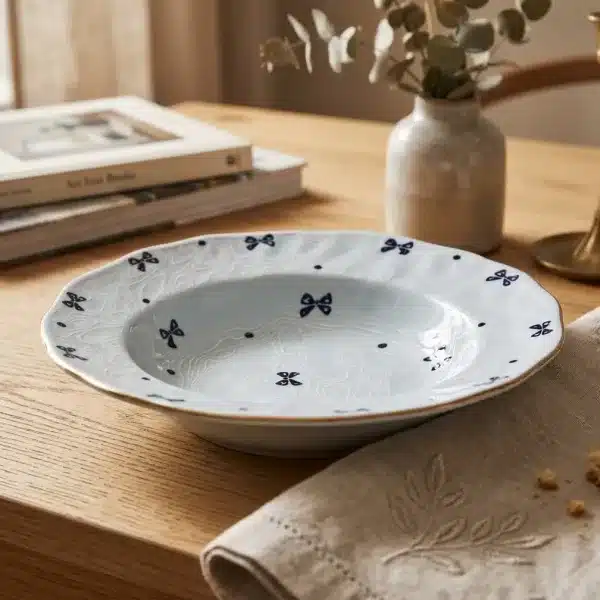 orviotte-1.jpg 8-Inch Soup Ceramic Plate – Premium Dinnerware - Bait Baitk Lebanon