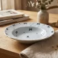 8-Inch Soup Ceramic Plate – Premium Dinnerware - Bait Baitk Lebanon