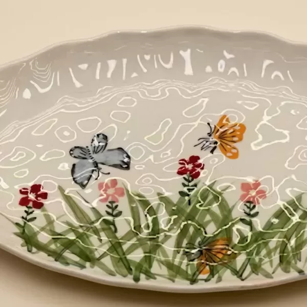 uPbceArS-1.jpg 12-Inch Ceramic Serving Plate – Modern Tableware - Bait Baitk Lebanon
