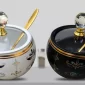 Elegant Glass Sugar Dispenser for Modern Kitchen - Bait Baitk Lebanon