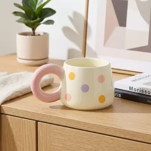 Modern ceramic coffee mug