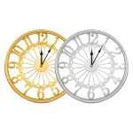 Openwork Wall Clock with Spoked Centre 50 cm