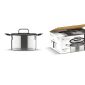 منتج دورش DH-03820 | Dorsch - 20 cm - 3.91L 169 (Stainless Steel 18/8) DH-03820