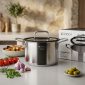 Dorsch - 24 cm - 6.55L 170 (Stainless Steel 18/8) DH-03824 styled