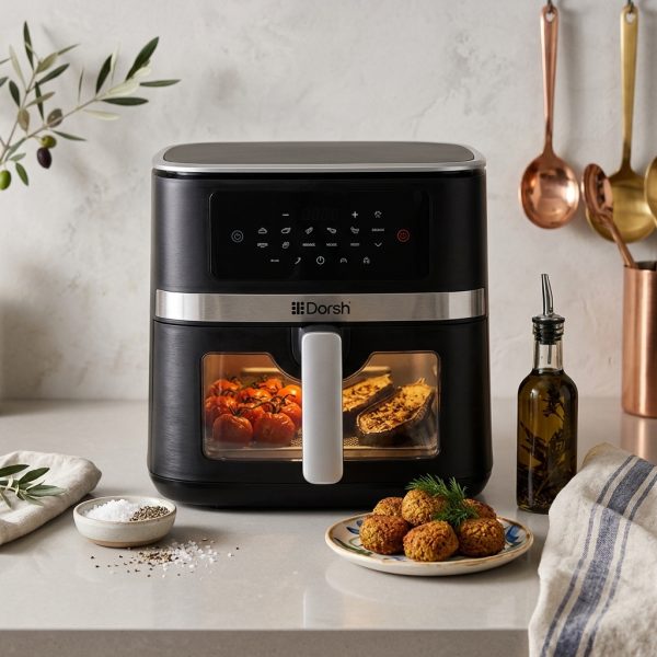 Dorsch Air fryer Invision - 7L Dual Heating Units DH-07811 styled Dorsch Air fryer Invision - 7L Dual Heating Units DH-07811 styled