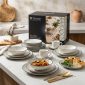 Dorsch BLANC Stoneware Set 24 Pcs DH-09391 styled