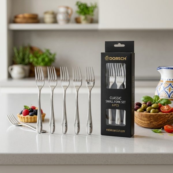 Dorsch Classic Small fork set 6 pcs DH-01986 styled Dorsch Classic Small fork set 6 pcs DH-01986 styled