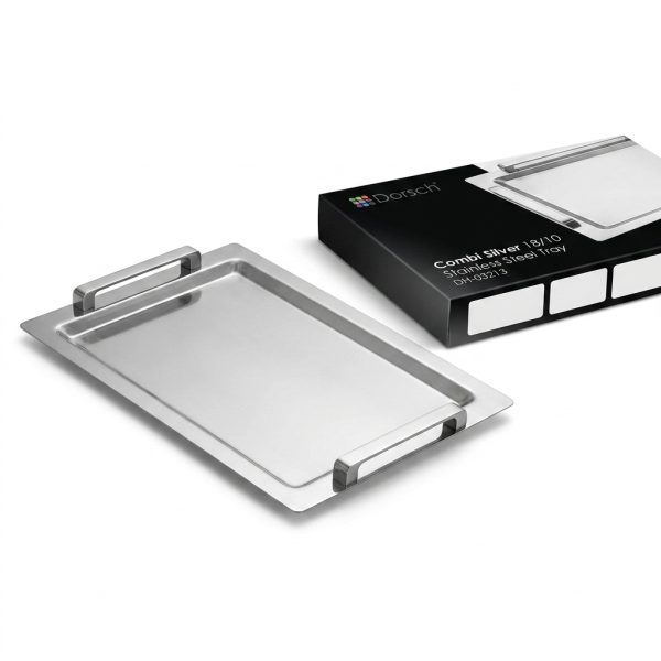 صينية تقديم دورش DH-03213 | Dorsch Combi Silver 18/10 Stainless Tray DH-03213
