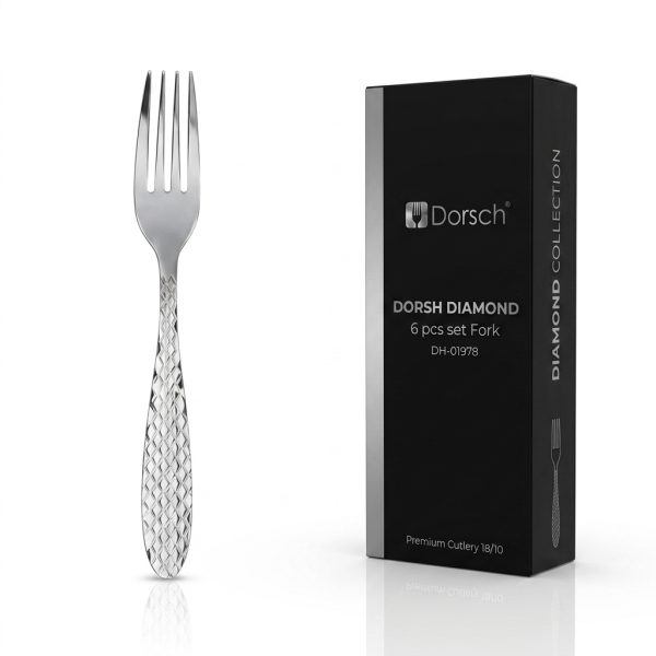 شوكة دورش DH-01978 | Dorsch Diamond 6 pcs set Fork DH-01978