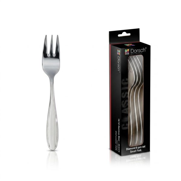 شوكة دورش DH-01976 | Dorsch Diamond 6 pcs set Small Fork DH-01976
