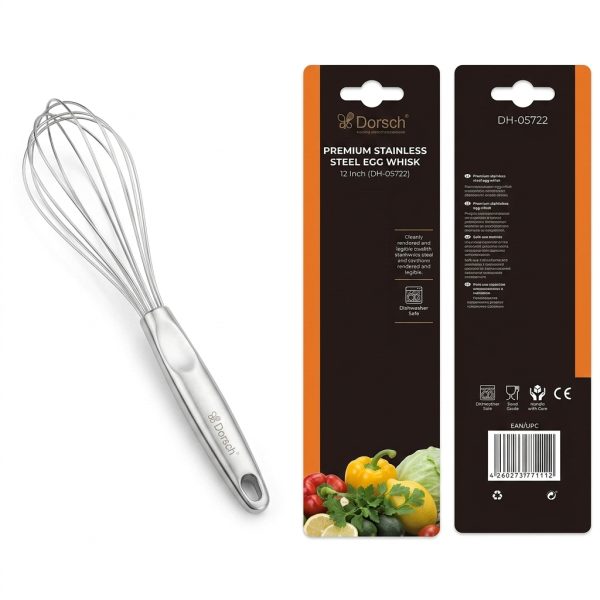 منتج دورش DH-05722 | Dorsch Egg Whisk 12" DH-05722