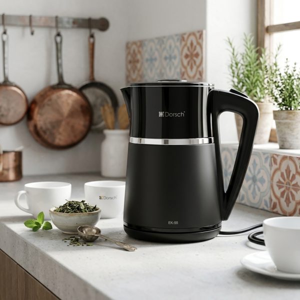 Dorsch Electric Kettle Ek-55 - 1850-2200w DH-07309 styled Dorsch Electric Kettle Ek-55 - 1850-2200w DH-07309 styled