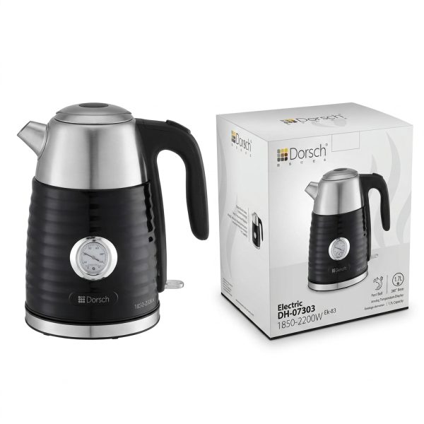 غلاية كهربائية دورش DH-07303 | Dorsch Electric Kettle Ek-83 - 1850-2200w DH-07303