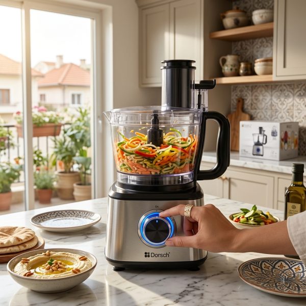 Dorsch Food Processor - 1000 W DH-07210 in use Dorsch Food Processor - 1000 W DH-07210 in use