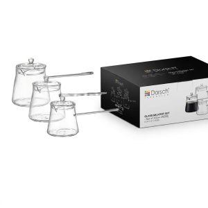 Dorsch Glass MilkPot Set - Set of 3 DH-09250
