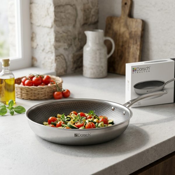 Dorsch Hybrid Steel Frypan 28 DH-03848 styled Dorsch Hybrid Steel Frypan 28 DH-03848 styled