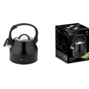 غلاية دورش DH-02910 | Dorsch Kettle Black 2.5 L Stainless Steel 18/8 DH-02910