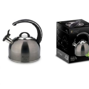 غلاية دورش DH-02901 | Dorsch Kettle Dark Grey 3L Stainless Steel 18/8 DH-02901
