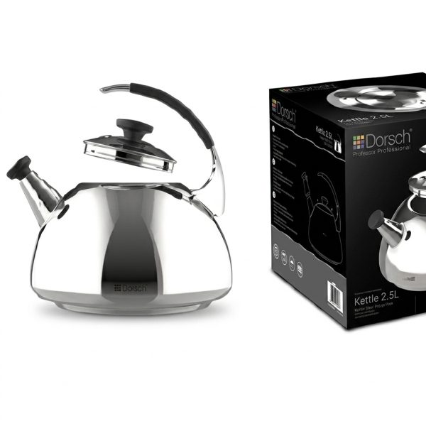 غلاية دورش DH-02909 | Dorsch Kettle Steel Pro 2.5L DH-02909