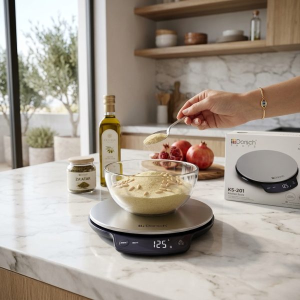 Dorsch Kitchen Scale KS-201 DH-07980 in use Dorsch Kitchen Scale KS-201 DH-07980 in use