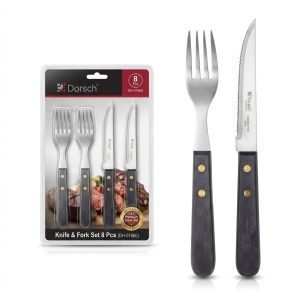 سكين دورش DH-01960 | Dorsch Knife & Fork Set 8 Pcs DH-01960