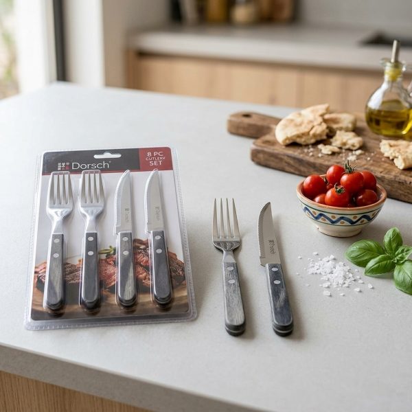 Dorsch Knife & Fork Set 8 Pcs DH-01960 styled Dorsch Knife & Fork Set 8 Pcs DH-01960 styled