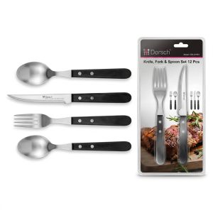 سكين دورش DH-01961 | Dorsch Knife, Fork & Spoon Set 12 Pcs DH-01961
