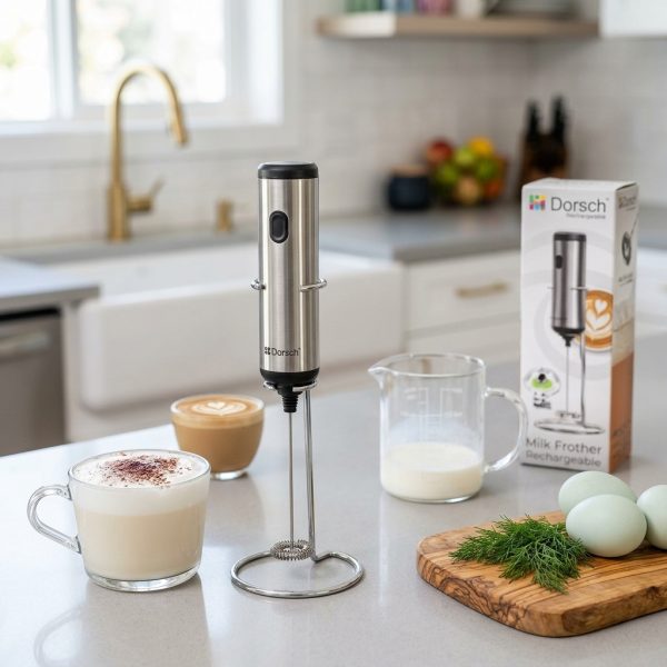 Dorsch Milk Frother Rechargeable battery DH-07550 styled Dorsch Milk Frother Rechargeable battery DH-07550 styled