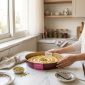 Dorsch Premium Round Pan - 32cm DH-08941/PR in use