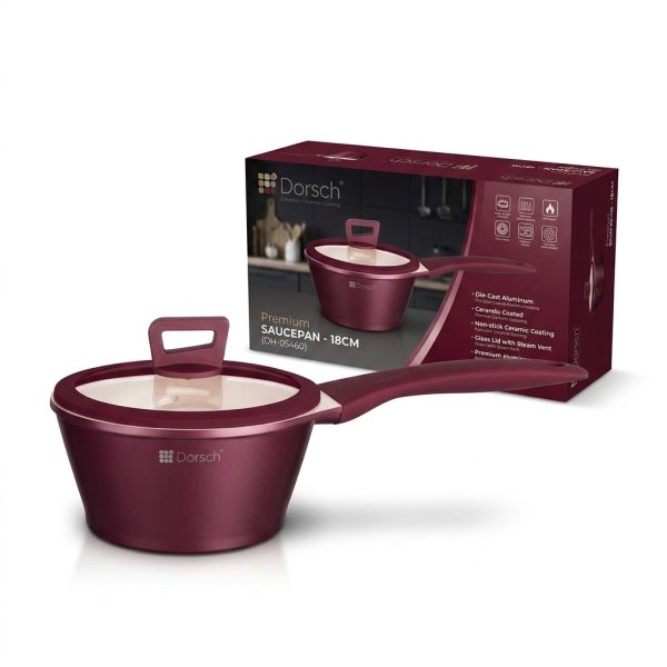 قدر صلصة دورش DH-05460 | Dorsch Premium SAUCEPAN - 18CM DH-05460