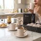 Dorsch Regency Creme 12 pcs coffee cup set Gold Handle And Rim DH-09334 in use