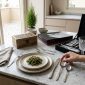 Dorsch Rose Cutlery Set - 72 Pcs DH-01991 in use
