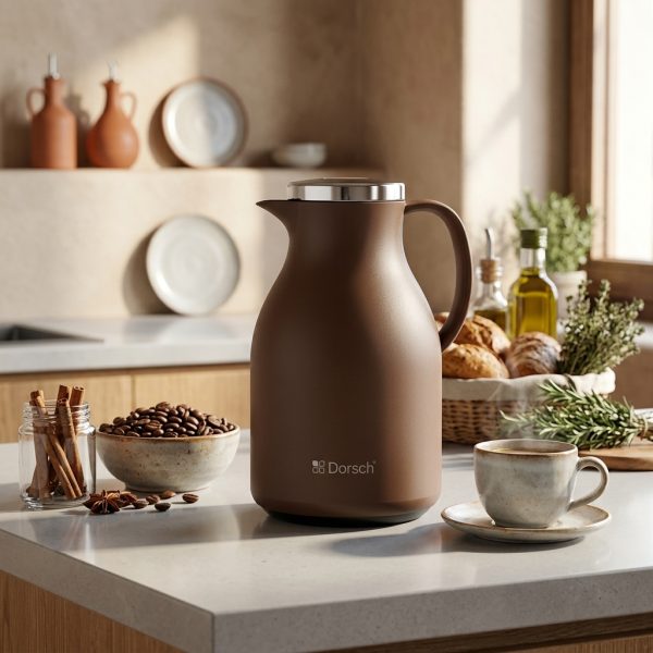 Dorsch Vacuum Jug 1 L Dh-02842/Chocolate DH-02842 styled Dorsch Vacuum Jug 1 L Dh-02842/Chocolate DH-02842 styled