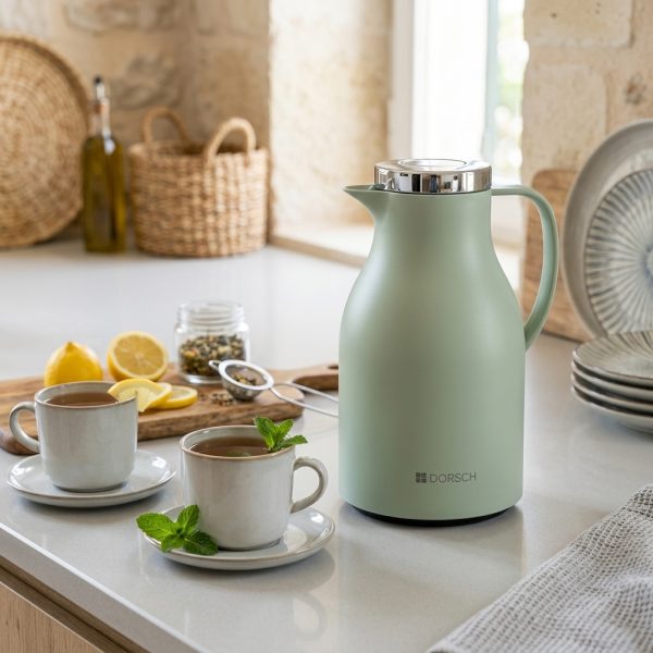 Dorsch Vacuum Jug 1 L Dh-02843/Sage DH-02843 styled Dorsch Vacuum Jug 1 L Dh-02843/Sage DH-02843 styled