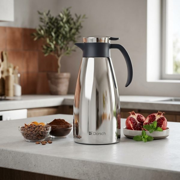 Dorsch Vacuum Jug 1.5L - Chrome DH-02810 styled Dorsch Vacuum Jug 1.5L - Chrome DH-02810 styled