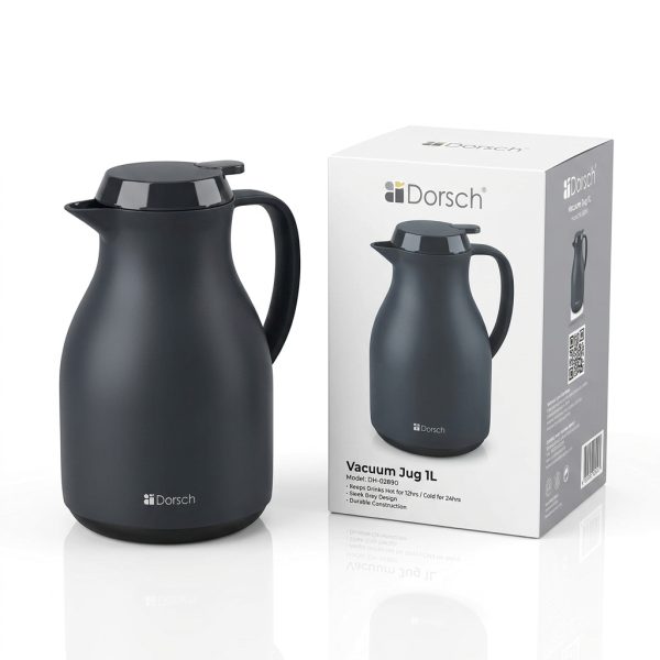 ترمس دورش DH-02890 | Dorsch Vacuum Jug 1L - Grey DH-02890