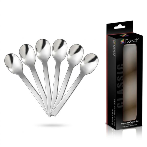 ملعقة دورش DH-01957 | Dorsch Vogue 6 pcs set Tea Spoon DH-01957