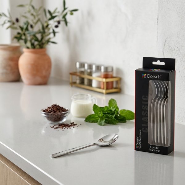 Dorsch Vogue 6 pcs set Tea Spoon DH-01957 styled Dorsch Vogue 6 pcs set Tea Spoon DH-01957 styled