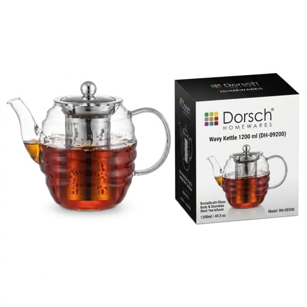 غلاية دورش DH-09200 | Dorsch Wavy Kettle 1200 ml DH-09200