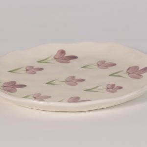 صحن فواكه 20 سم مورد SK-4652 بصورة واضحة من بيت بيتك / صحن فواكه 20 سم مورد SK-4652 clear product photo from Bait Baitk