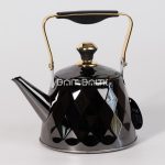 Black & Gold 1L Tea Kettle