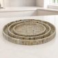 طقم صواني تقديم دائرية 4.5 سم، 5 سم، 30*30*4.5 سم - SK-5354 | SKU SK-5354