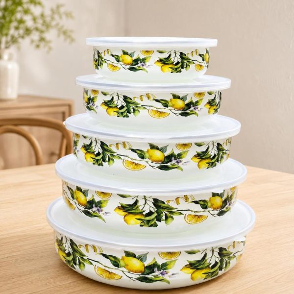 5Pieces Ice Bowl Set - SK-5420 طقم وعاء ثلج - SK-5420 | SKU SK-5420