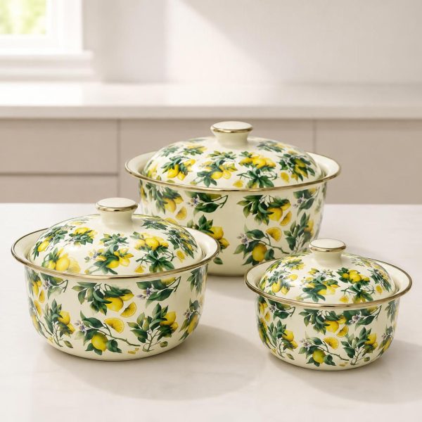 3Pieces Pot Set - SK-5426 طقم طناجر - SK-5426 | SKU SK-5426