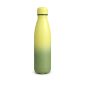 Yellow to green gradient stainless vacuum bottle 500 ml